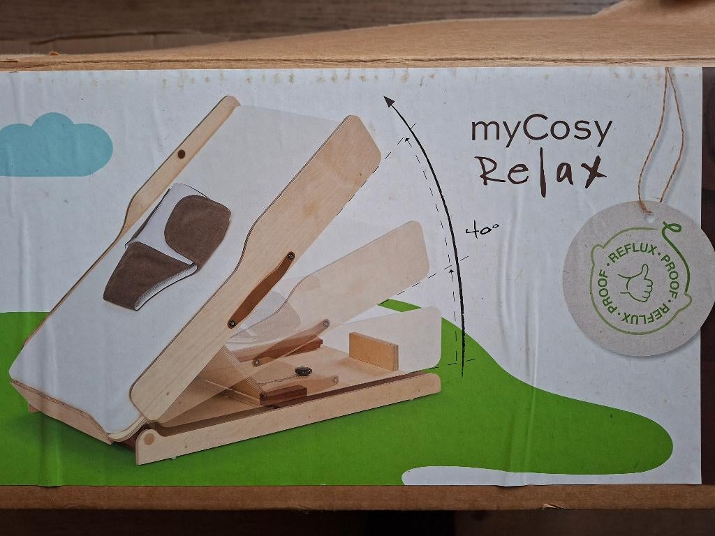 Anti Reflux Babybed - MyCosyRelax, Kinderen en Baby's, Babywiegjes en Ledikanten, Gebruikt, Ledikant, Ophalen