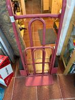 Degelijke rode steekwagen met luchtbanden, Bricolage & Construction, Chariots de transport, Enlèvement, Utilisé, Diable