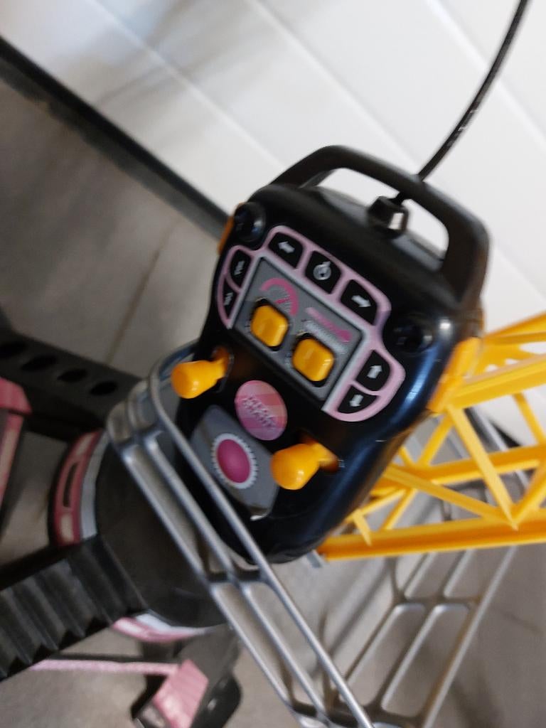 Speelgoed kraan, Ophalen, Gebruikt