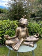 Zen kikker, tuin, zen, zwembad, vijver yoga 60cm, Ophalen, Nieuw, Kunststof, Dierenbeeld