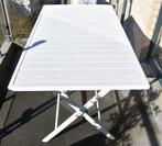 Table & chaises de terrasse ou jardin, Enlèvement, Utilisé, Rectangulaire, Aluminium