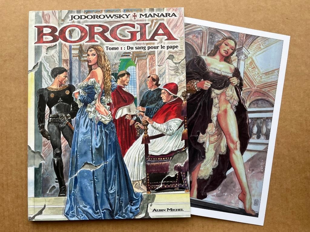 Borgia T1 + XL - Du sang pour le pape - EO2004 - Manara, Envoi