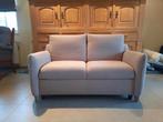 SLAAPBANK SESIDO - zeer kwaliteitsvol 2-zits-sofabed, Ophalen, 100 cm, Eenpersoons, Beige