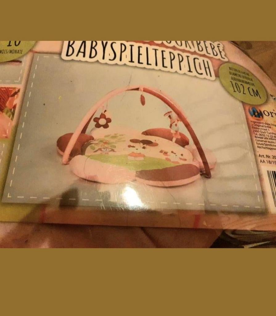 Roze grond mat voor baby., Kinderen en Baby's, Ophalen of Verzenden