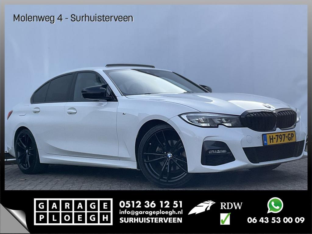 BMW 320 3-serie 320i Executive Edition M-Sport Automaat Pano, Auto's, BMW, Automaat, Wit, Parkeerassistent, Bedrijf