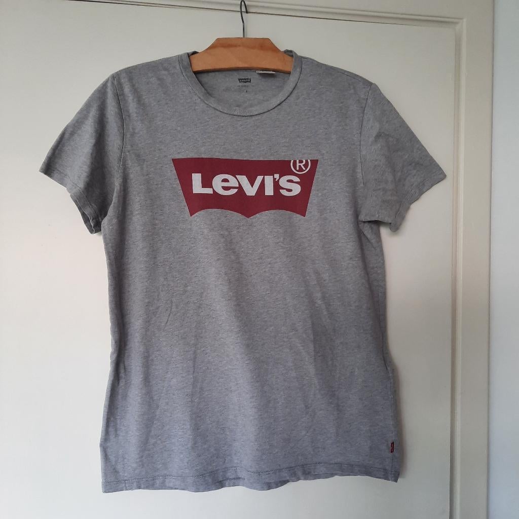 Tshirt Levi's gris chiné taille S, Ophalen, Korte mouw, Maat 36 (S), Grijs