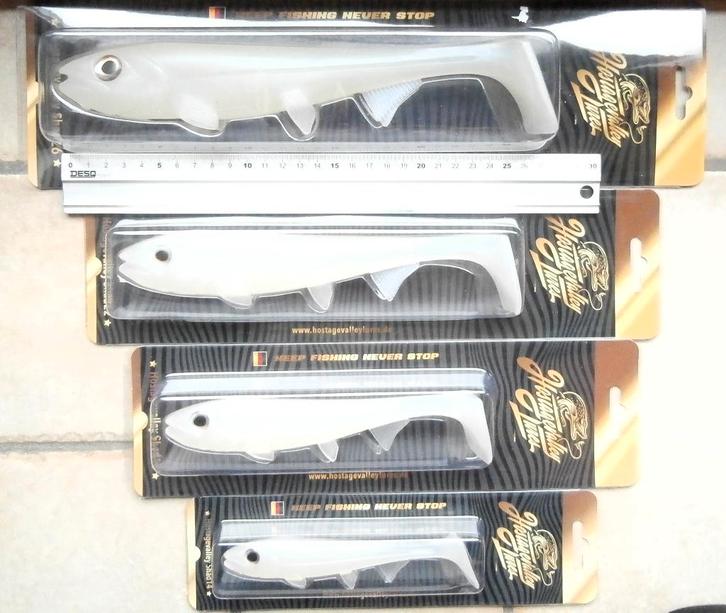 Grote softbaits (15 cm – 40 cm) voor kabeljauw, heilbot enz., Watersport en Boten, Hengelsport | Zeevissen, Nieuw, Overige typen