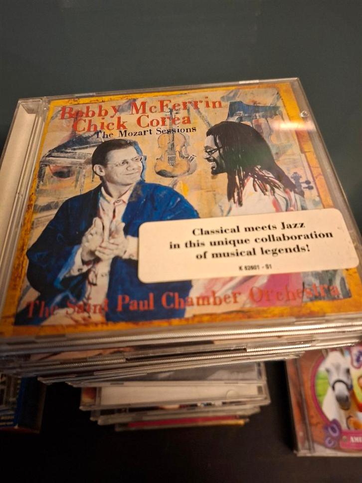 cd - bobby mcferrin/chick corea - the mozart sessions, Cd's en Dvd's, Cd's | Jazz en Blues, Zo goed als nieuw, Jazz, 1980 tot heden
