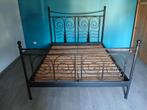 Lit 2 personnes, Maison & Meubles, Enlèvement, Utilisé, Deux personnes, 160 cm