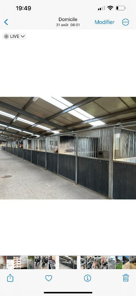 7 boxes chevaux, Animaux & Accessoires, Box & Pâturages, Mise à l'étable