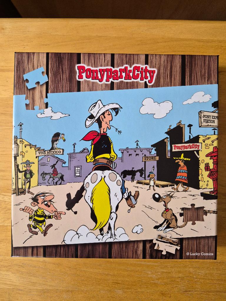 Puzzle Lucky Luke – Pony Park City, Collections, Enlèvement, Autres personnages, Neuf, Livre ou Jeu