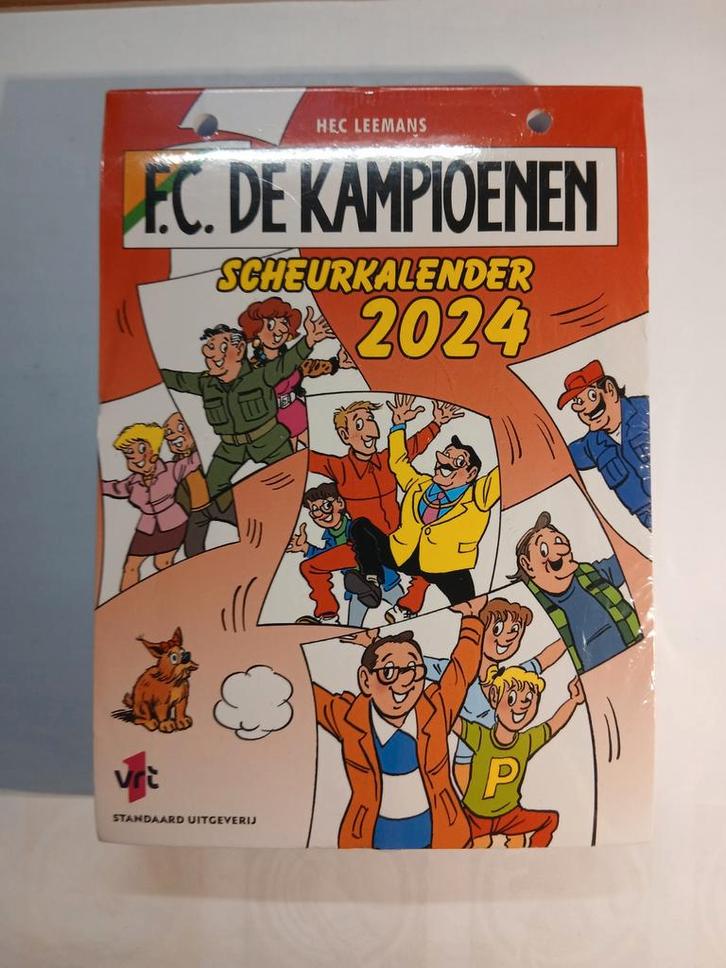 Hec Leemans - F.C. De Kampioenen Scheurkalender 2024, Livres, BD, Enlèvement ou Envoi
