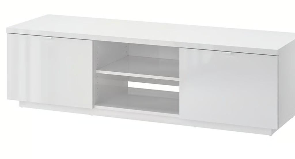 witte ikea tv meubel, gratis, Gebruikt, 100 tot 150 cm, Minder dan 100 cm, Modern
