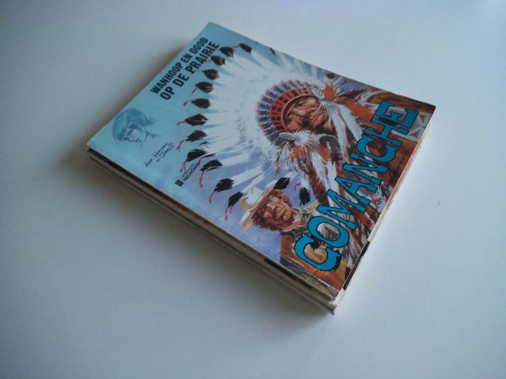 Lot 5 albums Comanche   Hermann, Boeken, Stripverhalen, Gelezen, Meerdere stripboeken, Ophalen of Verzenden
