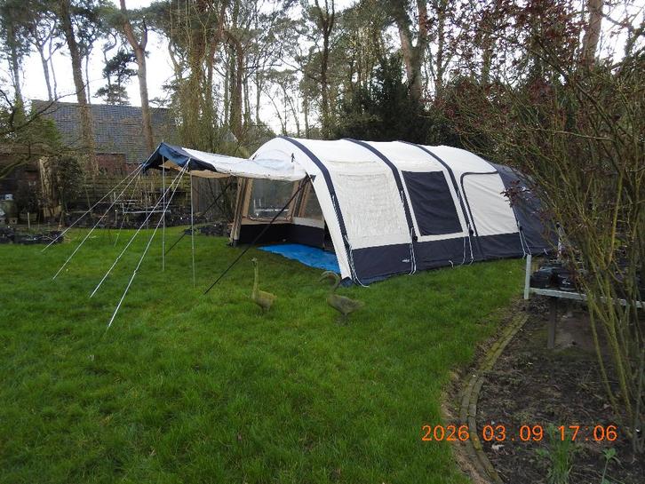 Obelink Florence XL opblaasbare tunneltent, Caravanes & Camping, Tentes, jusqu'à 3, Comme neuf, Enlèvement