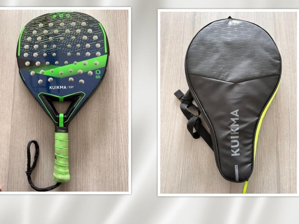 Raquette de padel + sac de rangement (nr1906a), Enlèvement ou Envoi, Comme neuf, Raquette de padel