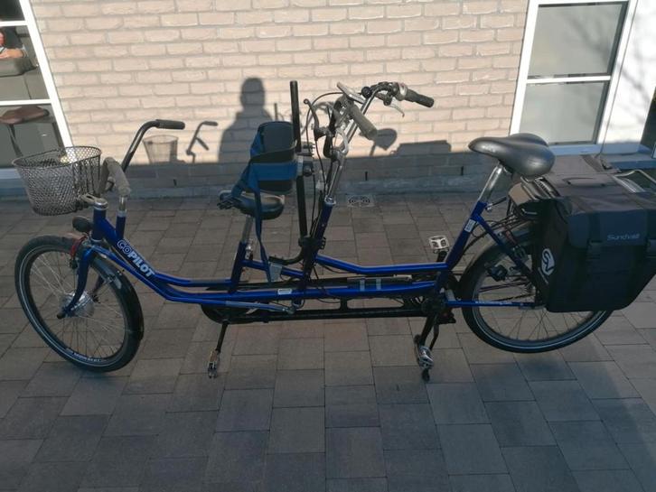 🚲Huka copilot 24” Elektrische tandem, tip top in orde ⚠, Fietsen en Brommers, Fietsen | Tandems, Zo goed als nieuw, Minder dan 10 versnellingen