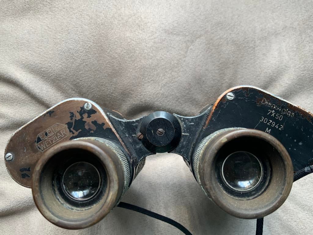 JUMELLES KRIEGSMARINE WW2 E.LEITZ WETZLAR 7 X 50, Collections, Objets militaires | Seconde Guerre mondiale, Armée de terre, Enlèvement ou Envoi