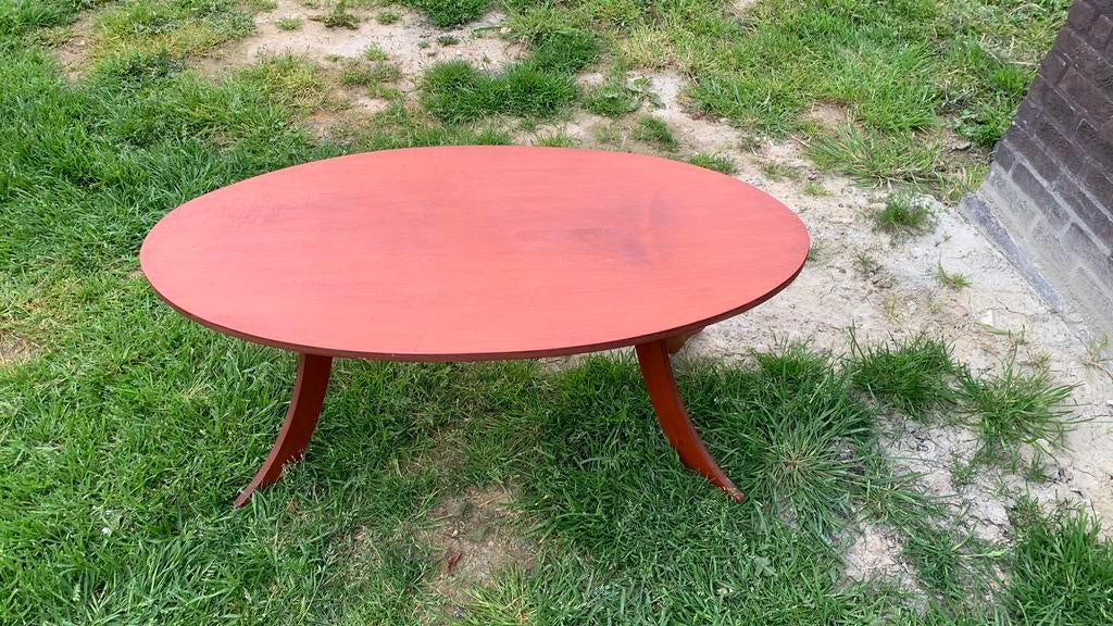 Salontafel, Ophalen, Gebruikt, 100 tot 150 cm, 50 tot 75 cm