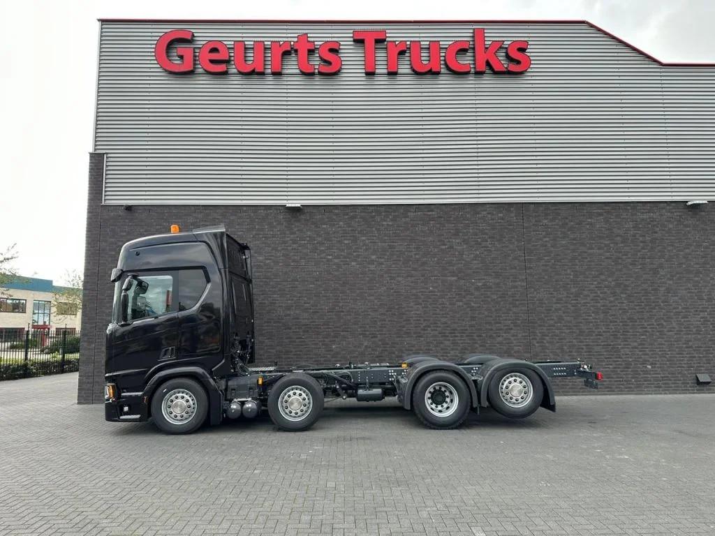 Scania R540 NGS 8X2 CHASSIS NIEUW/NEUE/NEW FULL OPTIONS 4X I, Auto's, Automaat, Euro 6, Scania, Zwart