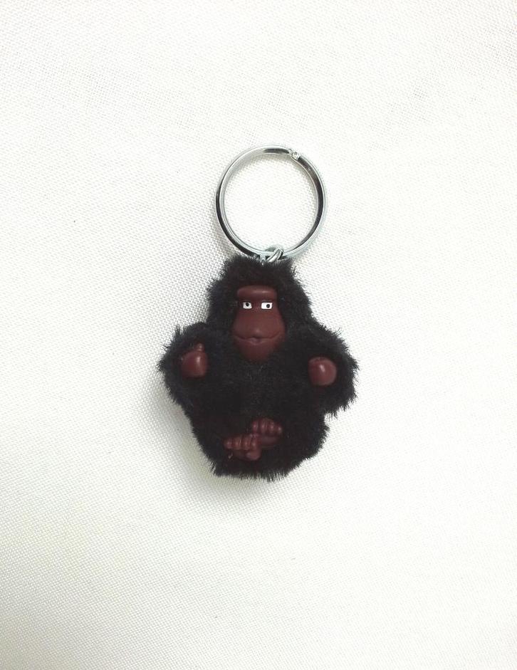 Porte-clés peluche petit singe noir Kipling jamais utilisé, Verzamelen, Sleutelhangers, Zo goed als nieuw, Knuffel of Figuurtje