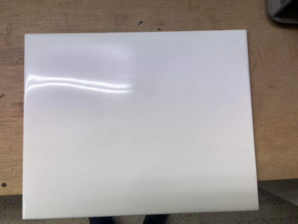 Carrelage blanc 25x 20, Bricolage & Construction, Enlèvement, Comme neuf