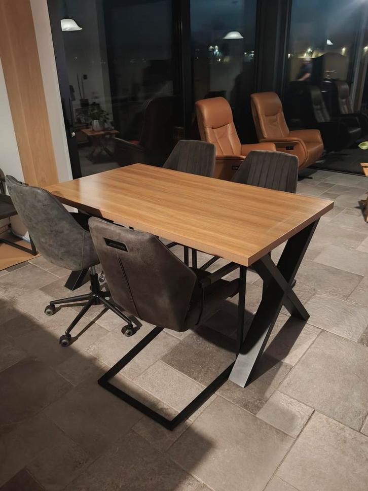 Eettafel 1.60 x 90, Huis en Inrichting, Tafels | Eettafels, Zo goed als nieuw, 50 tot 100 cm, 150 tot 200 cm, Vier personen, Rechthoekig
