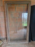 Raam dubbel glas - 158 x 88,5 cm/houten frame, Ophalen, Zo goed als nieuw
