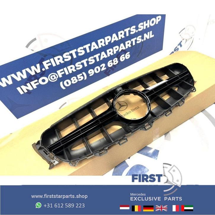 W213 E63s AMG GRIL ZWART Mercedes E Klasse E63 2018 bumper g, Auto-onderdelen, Overige Auto-onderdelen, Mercedes-Benz, Gebruikt