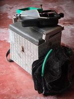 Visbak met leuning, Ophalen