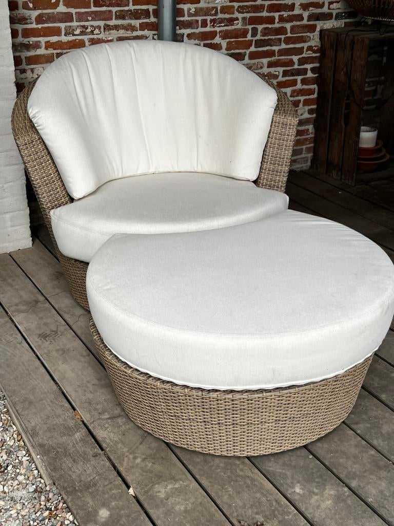 Eenzit tuin lounge, Tuin en Terras, Ophalen, Zo goed als nieuw