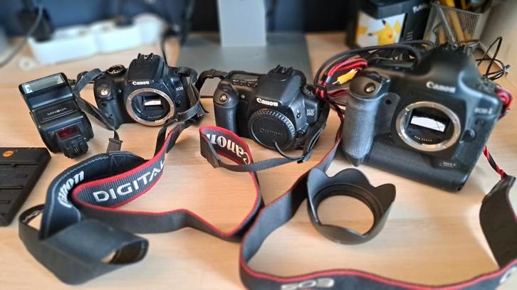 Canon eos 1D mark II 350D 20D 3 digitale camera, Audio, Tv en Foto, Fotocamera's Digitaal, Zo goed als nieuw, Canon, Ophalen of Verzenden