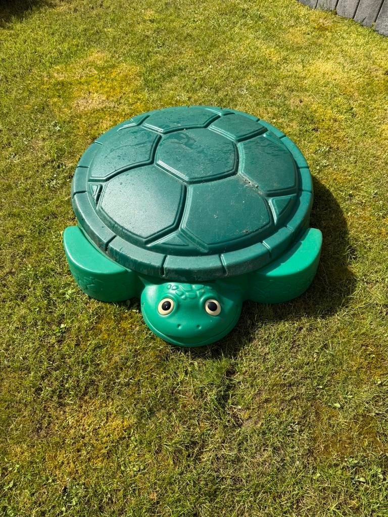 Little Tikes Schildpad Zandbak, Ophalen, Gebruikt