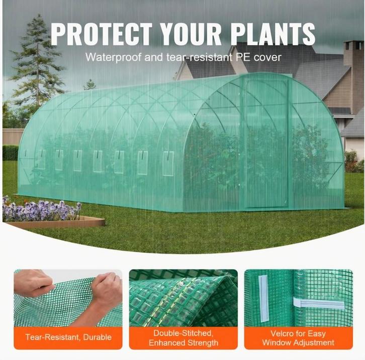 grote nieuwe serre, Tuin en Terras, Kassen, Ophalen