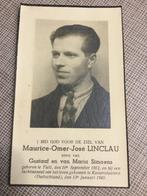 Oorlogsslachtoffer M.Linclau Tielt + Duitsland 1945, Verzamelen, Bidprentjes en Rouwkaarten, Verzenden, Bidprentje