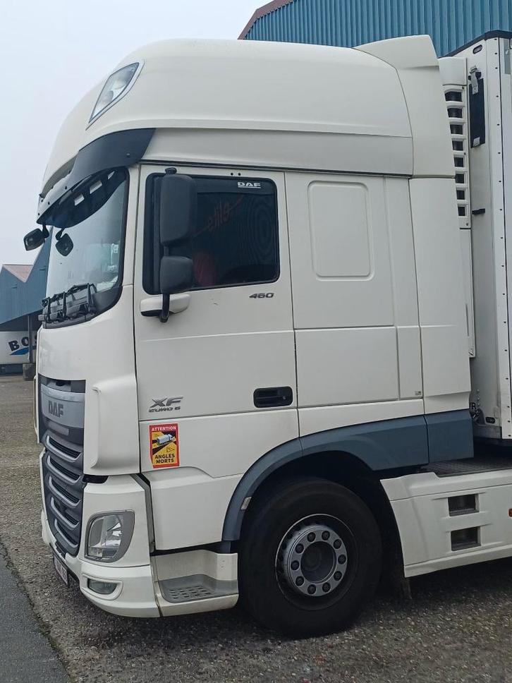 DAF XF460 SSC EURO 6 NEW TACHO, Auto's, Vrachtwagens, Particulier, ABS, DAF, Euro 6, 2 deurs, Automaat, Wit, Zwart, Stof, Ophalen