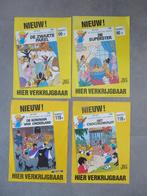 4 winkels verdeler aankondiging posters Jommeke, Ophalen of Verzenden, Overige figuren, Zo goed als nieuw, Plaatje, Poster of Sticker