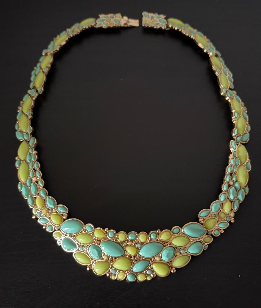 Collier Vintage Années 1970 - Bijoux de Mode, Bijoux, Sacs & Beauté, Bijoux anciens, Enlèvement ou Envoi, Autres matériaux, Collier