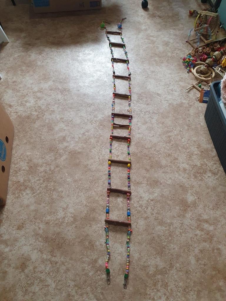 Ladder, toren en schommel voor kleine vogels, Dieren en Toebehoren, Vogels | Parkieten en Papegaaien