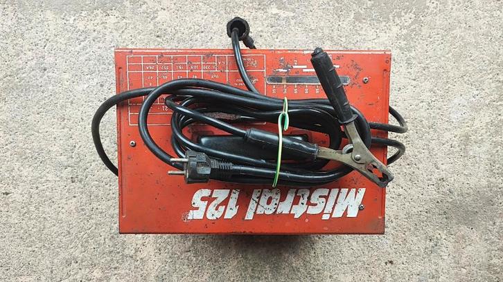lasapparaat MISTRAL 125 AMP, Doe-het-zelf en Bouw, Gereedschap | Lasapparaten, Gebruikt, Elektroden, Minder dan 150 ampère, Ophalen