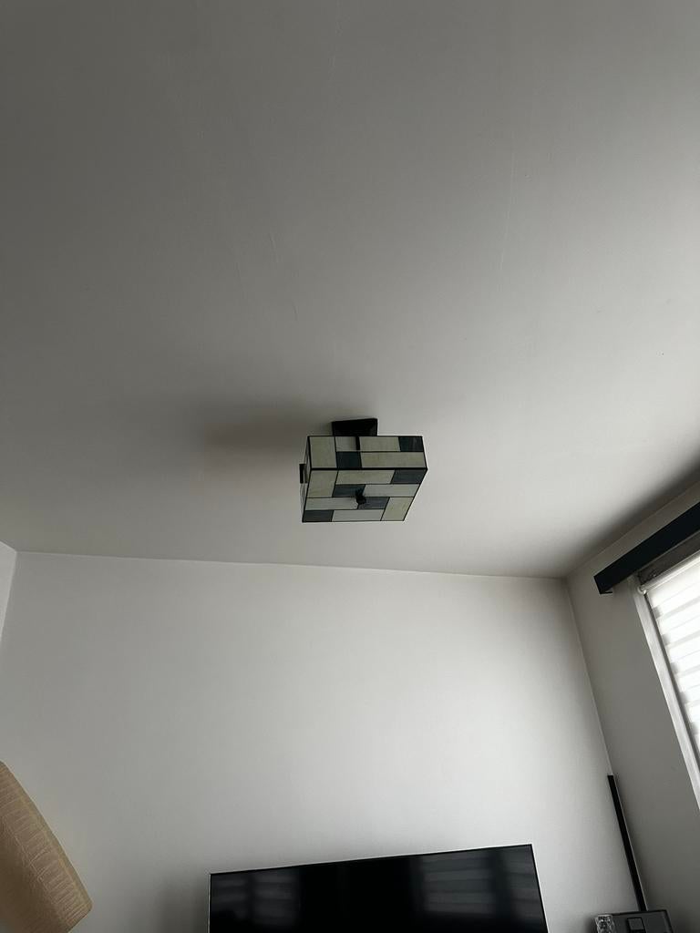 Plafonnier Tiffany, Enlèvement, Comme neuf, Verre