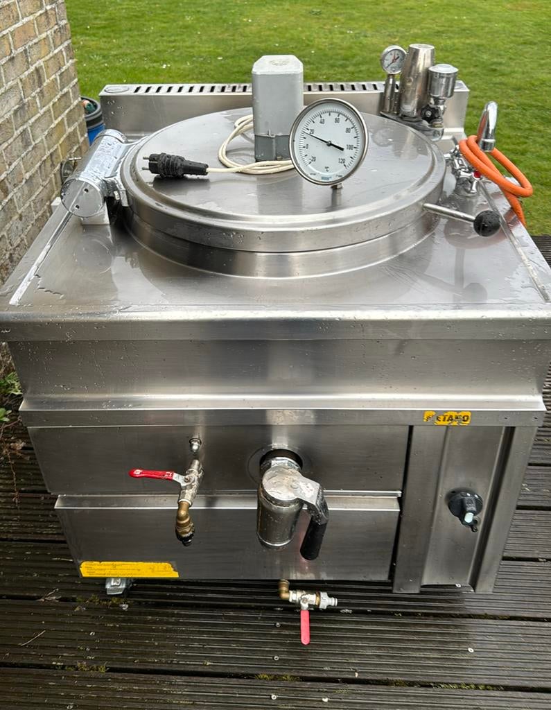 Hobby brouwinstallatie, Ophalen, Gebruikt