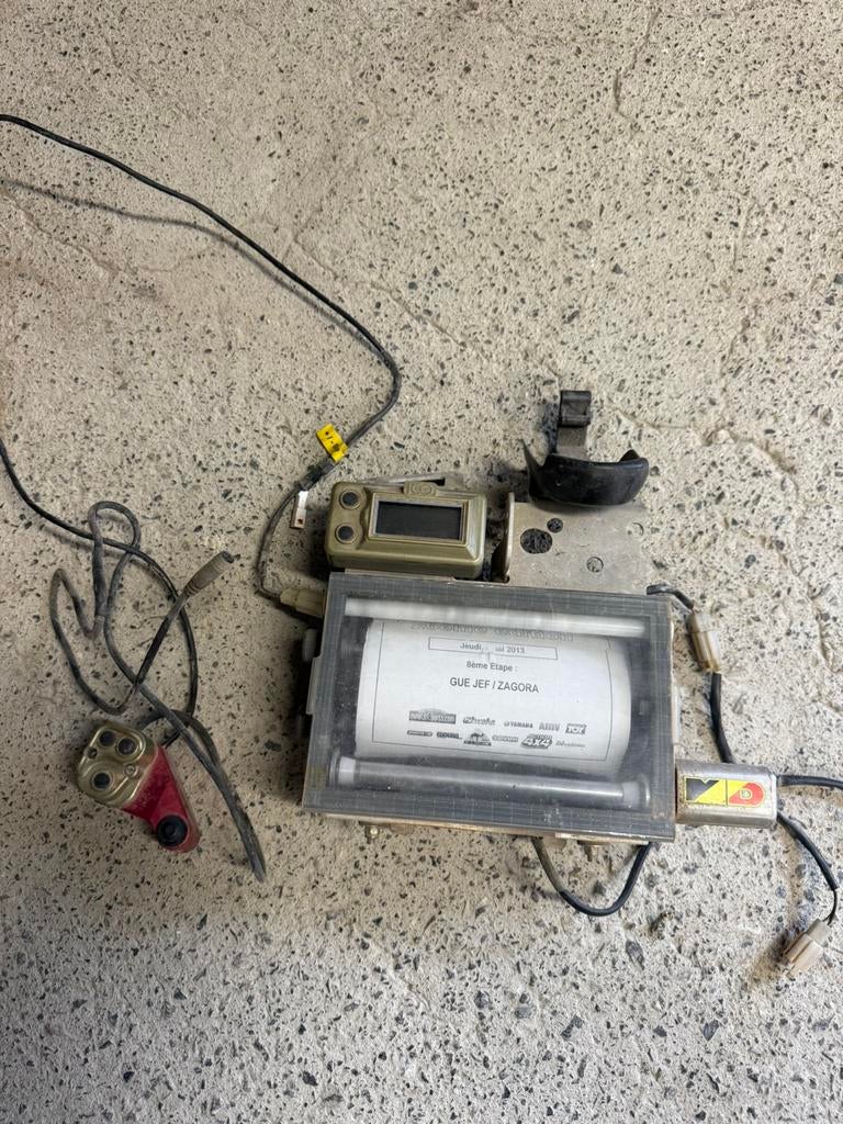 Roadbook en reis, Ophalen, Gebruikt