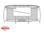 BERG Trampoline Grand Safetynet Deluxe Hoepelset - 470 x 310, Enlèvement, Comme neuf