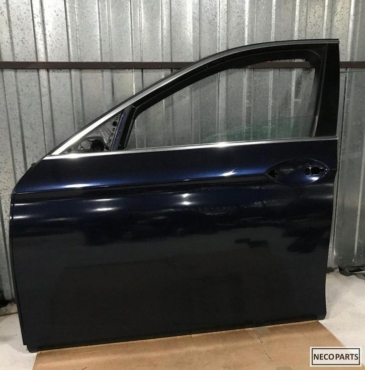 BMW F10 F11 VOOR DEUR LINKS IMPERIALBLUE ALLES LEVERBAAR!!, Auto-onderdelen, Carrosserie, Spatbord, BMW, Gebruikt, Ophalen of Verzenden