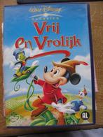 Disney Vrij en vrolijk - Mickey  Mouse Donald Duck Goofy, Cd's en Dvd's, Avontuur, Gebruikt, Alle leeftijden, Ophalen of Verzenden