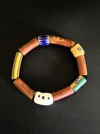 Armband met kralen / elastisch., Verzenden