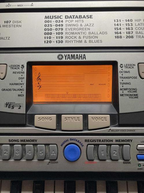 Yamaha PSR-350 Clavier arrangeur 5 Octaves, Musique & Instruments, Claviers, Utilisé, 61 touches, Yamaha, Connexion MIDI, Enlèvement ou Envoi