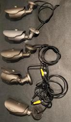 5x CCTV bewakingscamera analoog, Ophalen of Verzenden, Gebruikt, Buitencamera