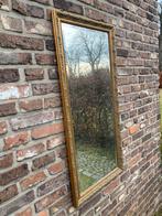 wondermooie antieke spiegel met geslepen glas, Ophalen of Verzenden, Rechthoekig, 50 tot 100 cm, 100 tot 150 cm